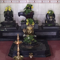 Lord Shiva in Gokarna Rudragaya HariHareshwara Temple.