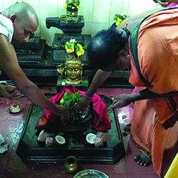 Tripindi shraddha puja Gokarna rubragaya temple by Guruji Shri Nagaraj Prasad